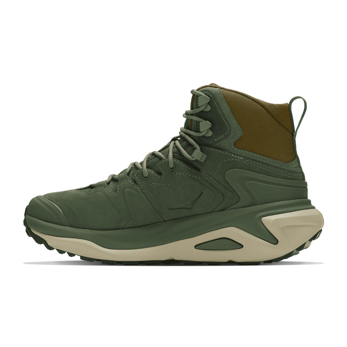 Hoka Men's Kaha 3 GORE-TEX Hiking Boots Nettle Leaf/Barley Flour / UK 8-Nettle Leaf/Barley Flour / UK 9-Nettle Leaf/Barley Flour / UK 10-Nettle Leaf/Barley Flour / UK 11-Nettle Leaf/Barley Flour / UK 12 - 53 Degrees North 
