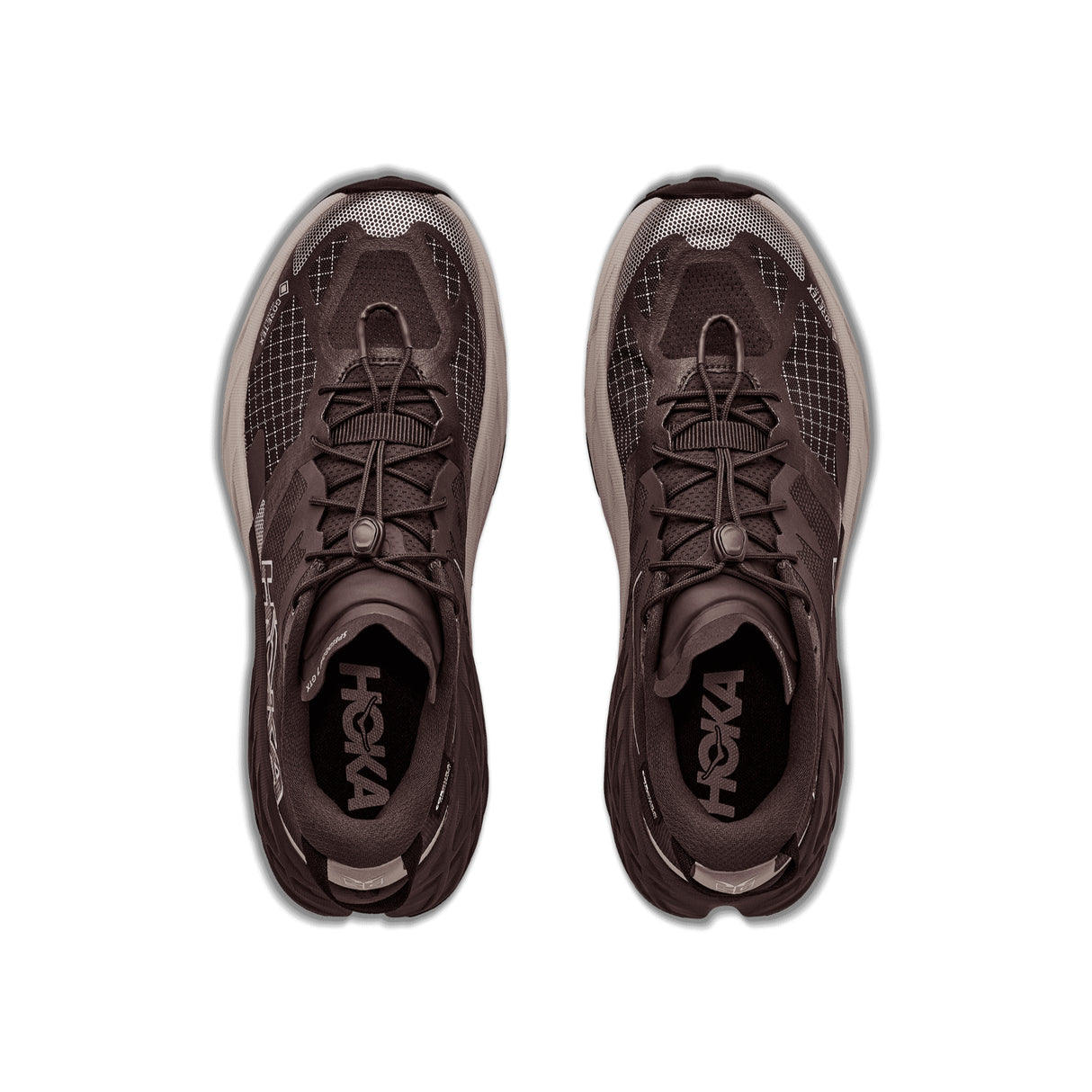 Hoka Men's Speedgoat 7 GORE-TEX Trail Running Shoes Spiced Chocolate/River Rock Grey / UK 8 - 53 Degrees North