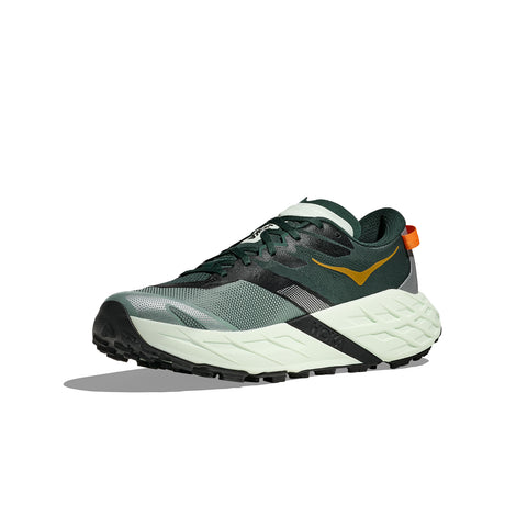 Hoka Men's Speedgoat 7 Trail Running Shoes Bay Leaf/Sea Glass / UK 8-Bay Leaf/Sea Glass / UK 9-Bay Leaf/Sea Glass / UK 9.5-Bay Leaf/Sea Glass / UK 10-Bay Leaf/Sea Glass / UK 10.5 - 53 Degrees North 