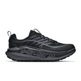 Hoka Men's Stinson 8 Trail Running Shoes Black/Outer Orbit / UK 8 - 53 Degrees North