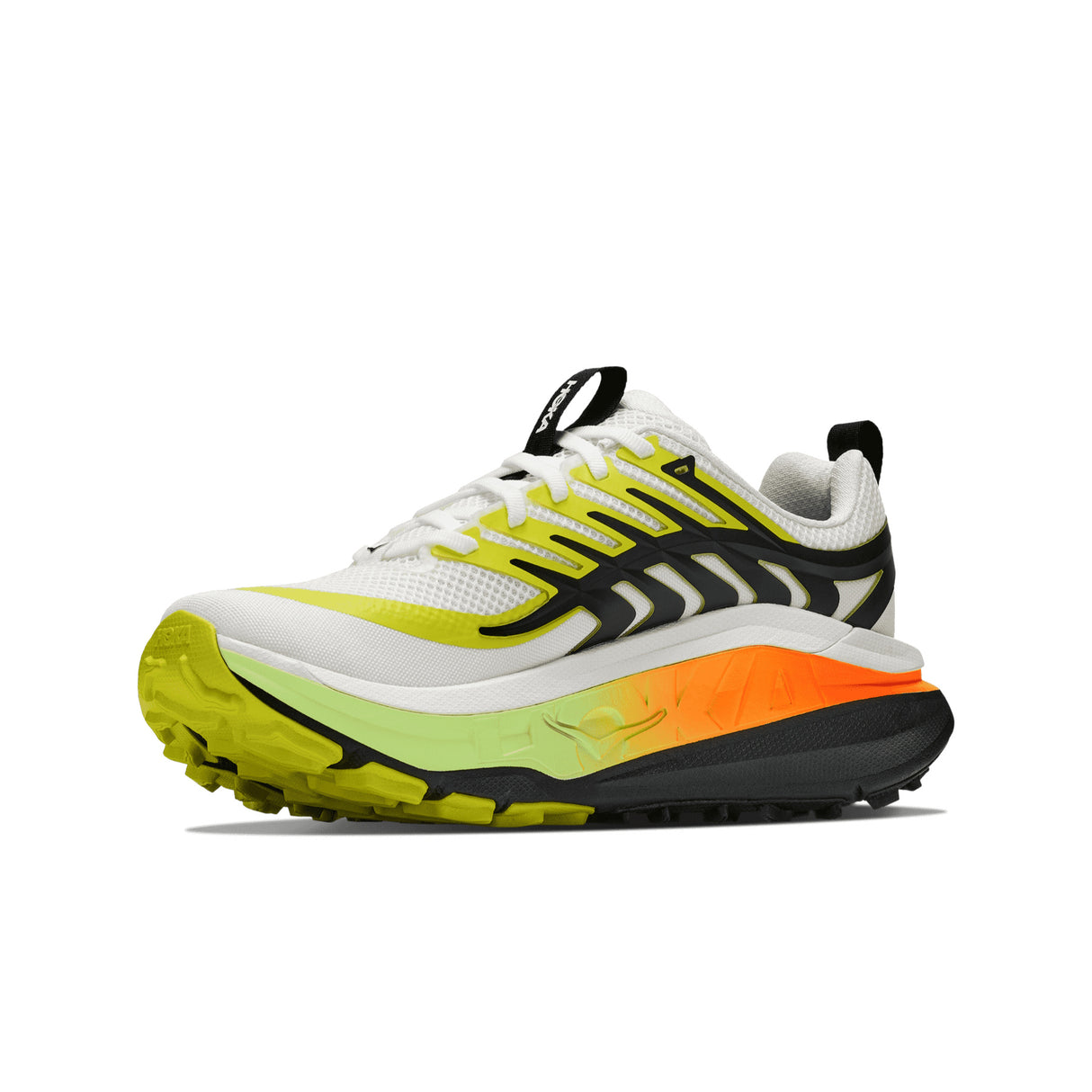 Hoka Men's Stinson 8 Trail Running Shoes Black/Outer Orbit / UK 8 - 53 Degrees North