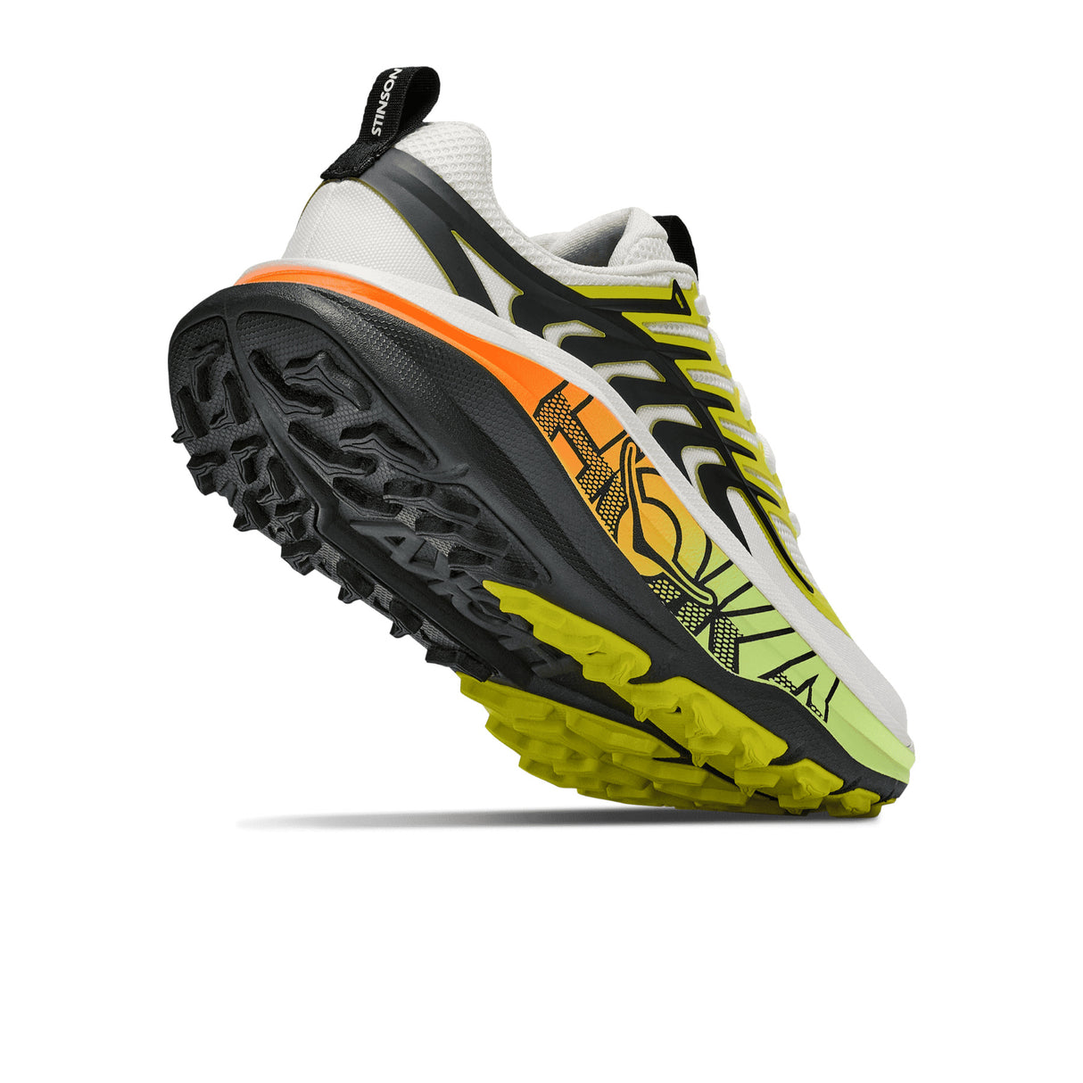 Hoka Men's Stinson 8 Trail Running Shoes Black/Outer Orbit / UK 8 - 53 Degrees North