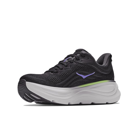 Hoka Women's Bondi 9 Running Shoes Glimmering Blue/Overcast / UK 4 - 53 Degrees North