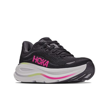 Hoka Women's Bondi 9 Running Shoes Glimmering Blue/Overcast / UK 4 - 53 Degrees North