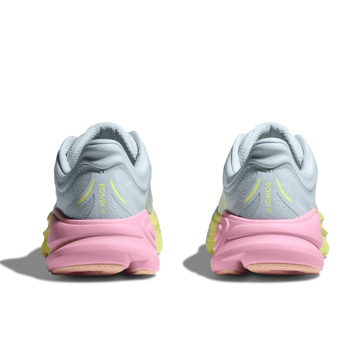 Hoka Women's Bondi 9 Running Shoes Glimmering Blue/Overcast / UK 4 - 53 Degrees North