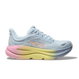 Hoka Women's Bondi 9 Running Shoes Glimmering Blue/Overcast / UK 4 - 53 Degrees North
