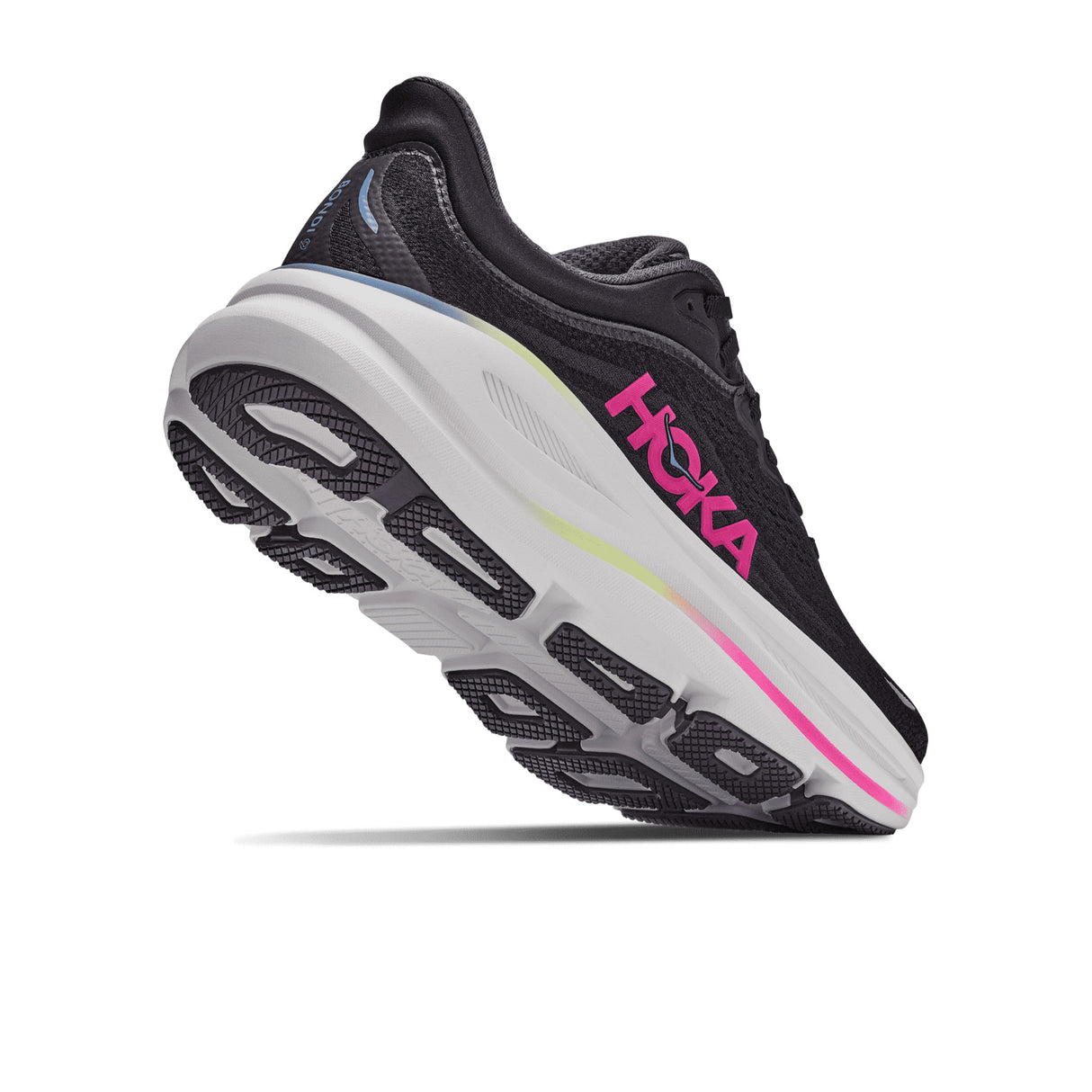 Hoka Women's Bondi 9 Running Shoes Glimmering Blue/Overcast / UK 4 - 53 Degrees North