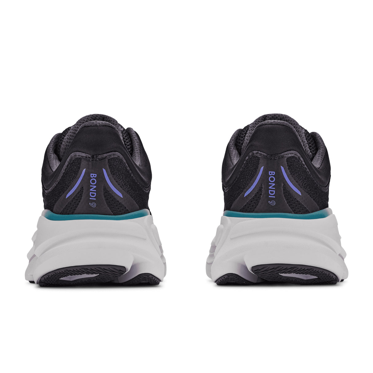 Hoka Women's Bondi 9 Running Shoes Glimmering Blue/Overcast / UK 4 - 53 Degrees North