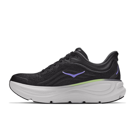Hoka Women's Bondi 9 Running Shoes Glimmering Blue/Overcast / UK 4 - 53 Degrees North