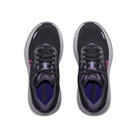 Hoka Women's Bondi 9 Running Shoes Glimmering Blue/Overcast / UK 4 - 53 Degrees North