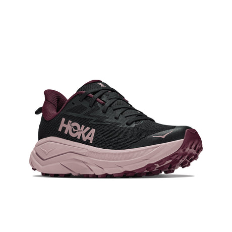 Hoka Women's Challenger 8 Running Shoes Black/Pink Opal / UK 4-Black/Pink Opal / UK 5-Black/Pink Opal / UK 6-Black/Pink Opal / UK 7-Black/Pink Opal / UK 8 - 53 Degrees North 