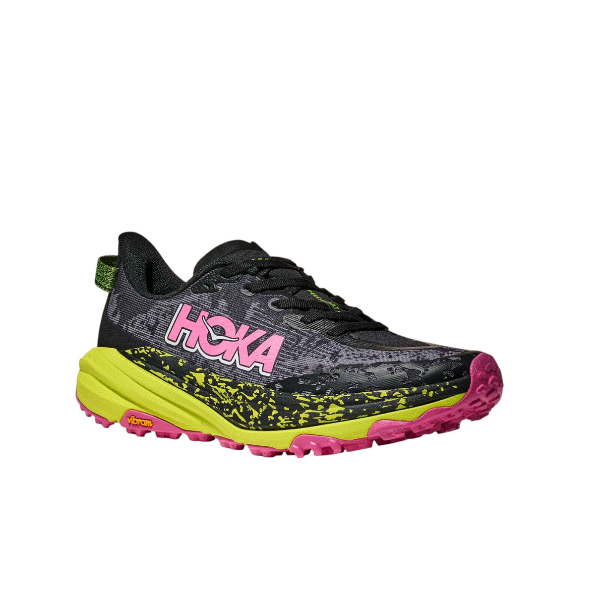 Hoka Women's Speedgoat 6 Shoes Black/Neon Hoka Citrus / UK 4-Black/Neon Hoka Citrus / UK 5-Black/Neon Hoka Citrus / UK 6-Black/Neon Hoka Citrus / UK 7-Black/Neon Hoka Citrus / UK 8 - 53 Degrees North 