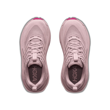 Hoka Women's Stinson 8 Trail Running Shoes Pink Opal/Alabaster / UK 4 - 53 Degrees North