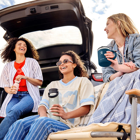 Hydro Flask 200ml Micro Hydro Mini Bottle Harbor Blue-Capri Blue-Mermaid Green-Trillium-Black - 53 Degrees North 