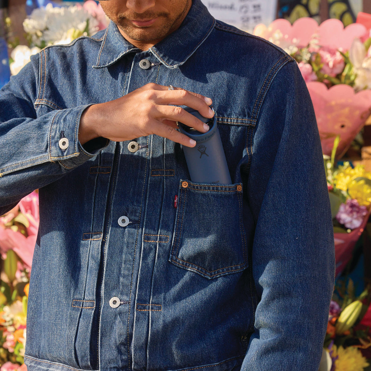 Hydro Flask 200ml Micro Hydro Mini Bottle Harbor Blue-Capri Blue-Mermaid Green-Trillium-Black - 53 Degrees North 