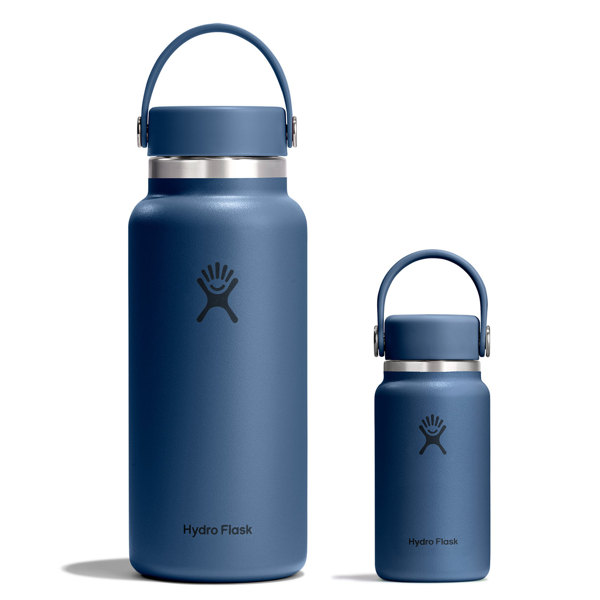 Hydro Flask 200ml Micro Hydro Mini Bottle Harbor Blue-Capri Blue-Mermaid Green-Trillium-Black - 53 Degrees North 