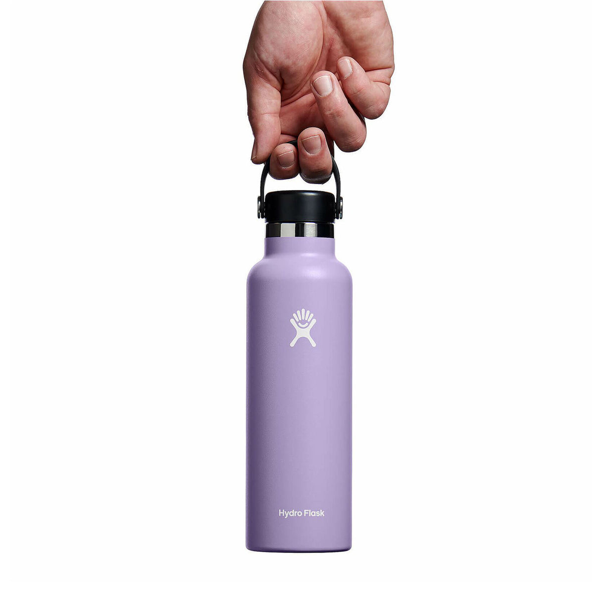 Hydro Flask 21 oz (621 ml) Standard Mouth Bottle Black-Moonshadow-Fossil-Cascade - 53 Degrees North 