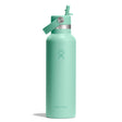 Hydro Flask 21 oz Standard Mouth with Flex Straw Cap Insulated Bottle Popstar Pink-Mermaid Green-Capri Blue-Beachplum-Nectar - 53 Degrees North 