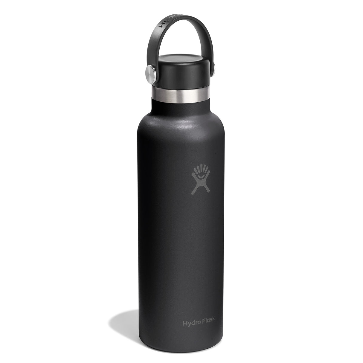 Hydro Flask 21oz Standard Mouth Water Bottle Harbor Blue-Black-Trillium - 53 Degrees North 