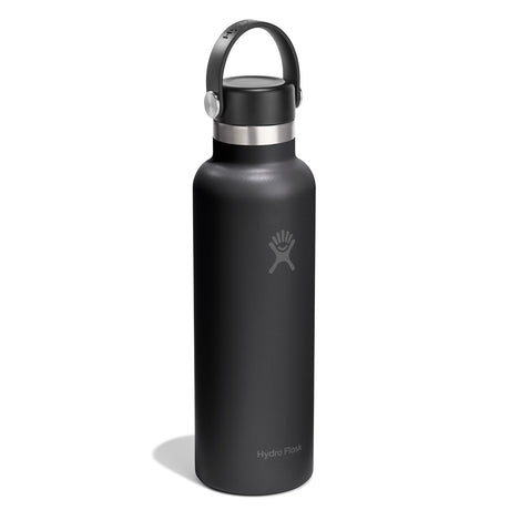 Hydro Flask 21oz Standard Mouth Water Bottle Harbor Blue-Black-Trillium - 53 Degrees North 