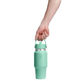 Hydro Flask 24oz (710 ml) Travel Bottle with Flex Straw Cap Harbor Blue-Capri Blue-Popstar Pink-Mermaid Green-Black - 53 Degrees North 