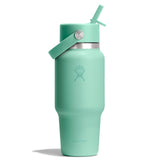 Hydro Flask 24oz (710 ml) Travel Bottle with Flex Straw Cap Harbor Blue-Capri Blue-Popstar Pink-Mermaid Green-Black - 53 Degrees North 