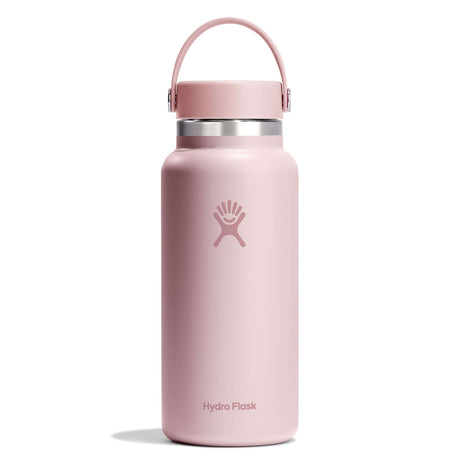 Hydro Flask 32 oz (946 ml) Wide Mouth Insulated Bottle Capri Blue-Black-Trillium-Aloe - 53 Degrees North 