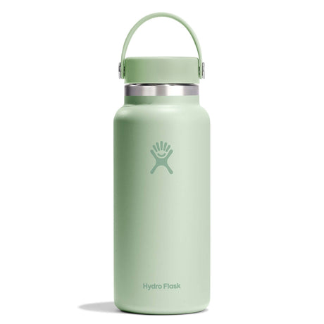 Hydro Flask 32 oz (946 ml) Wide Mouth Insulated Bottle Capri Blue-Black-Trillium-Aloe - 53 Degrees North 