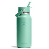 Hydro Flask 32 oz (946 ml) Wide Mouth with Flex Straw Cap Insulated Bottle Mermaid Green-Harbor Blue-Popstar Pink-Beachplum - 53 Degrees North 