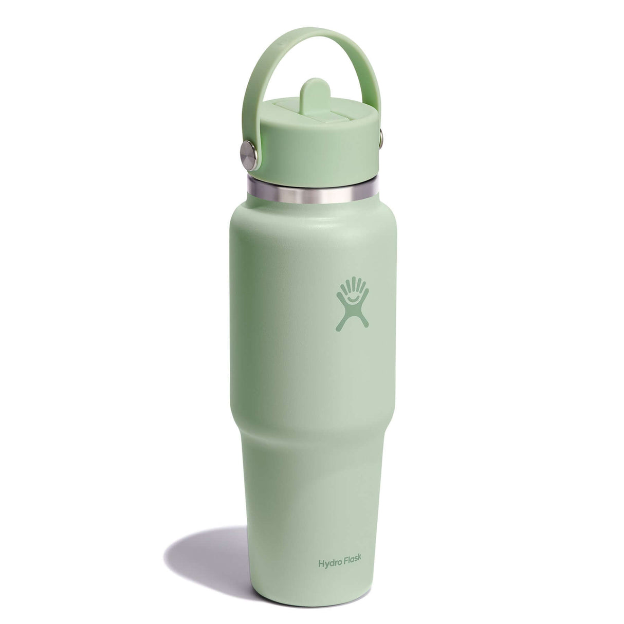 Hydro Flask 32oz Travel Bottle with Straw Cap Aloe-Trillium - 53 Degrees North 