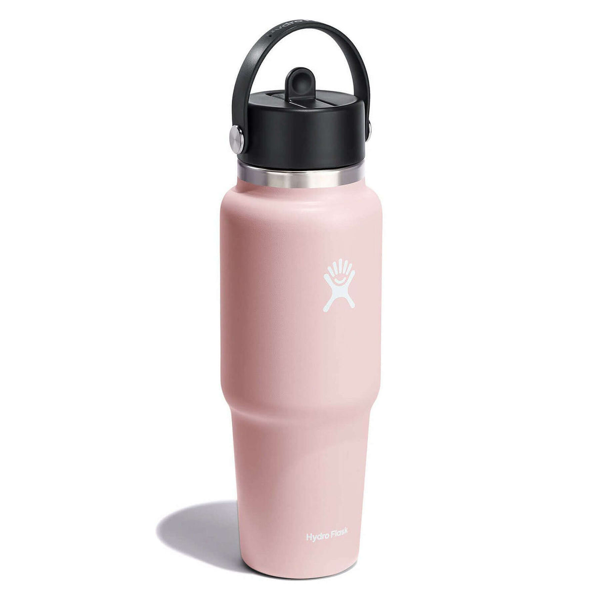 Hydro Flask 32oz Wide Mouth Travel Bottle with Straw Cap Moonshadow-Trillium-Black-Indigo - 53 Degrees North 