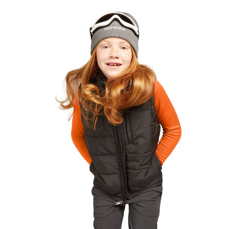 Icebreaker Kids' 200 Oasis Long Sleeve Crewe Black / Age 5-6-Black / Age 7-8-Black / Age 9-10-Black / Age 11-12-Midnight Navy / Age 5-6 - 53 Degrees North 