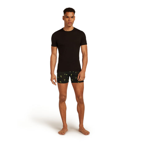 Icebreaker Men's 150 Anatomica Boxers Black/Peridot/AOP / Small-Black/Peridot/AOP / Medium-Black/Peridot/AOP / Large-Black/Peridot/AOP / X-Large-Atlantis/Topaz/AOP / Small - 53 Degrees North 