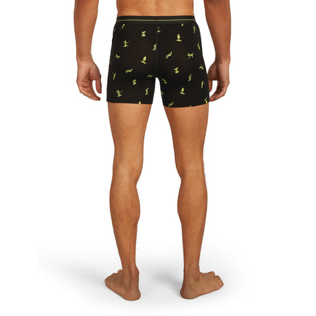 Icebreaker Men's 150 Anatomica Boxers Black/Peridot/AOP / Small-Black/Peridot/AOP / Medium-Black/Peridot/AOP / Large-Black/Peridot/AOP / X-Large-Atlantis/Topaz/AOP / Small - 53 Degrees North 