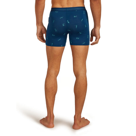 Icebreaker Men's 150 Anatomica Boxers Black/Peridot/AOP / Small-Black/Peridot/AOP / Medium-Black/Peridot/AOP / Large-Black/Peridot/AOP / X-Large-Atlantis/Topaz/AOP / Small - 53 Degrees North 