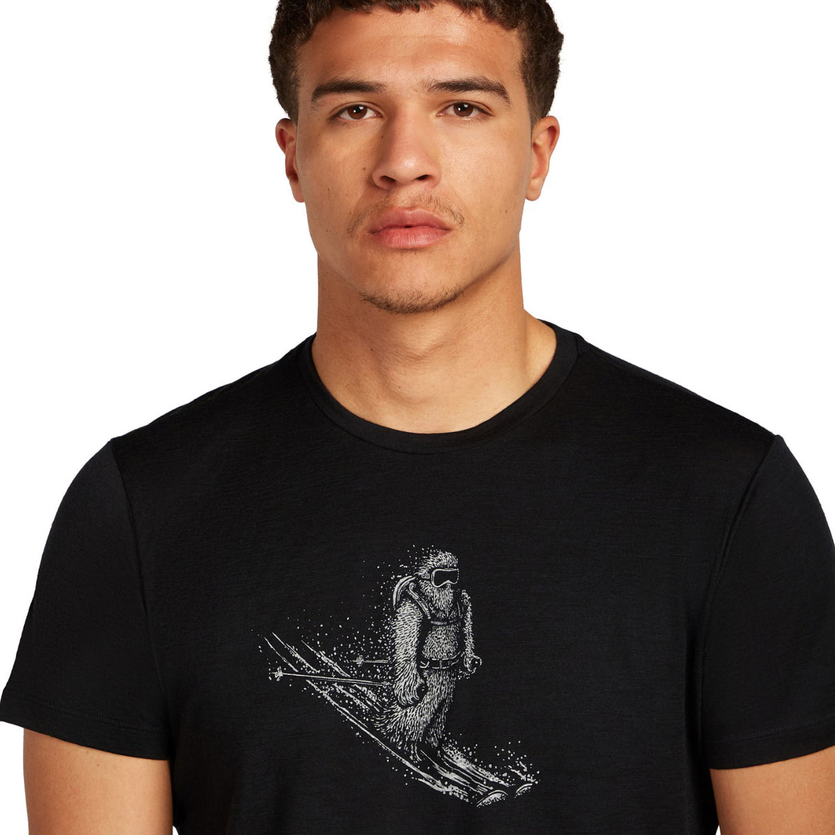 Icebreaker Men's 150 Tech Lite T-Shirt Black / Small-Black / Medium-Black / Large-Black / X-Large - 53 Degrees North 