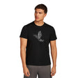 Icebreaker Men's 150 Tech Lite T-Shirt Black / Small-Black / Medium-Black / Large-Black / X-Large - 53 Degrees North 