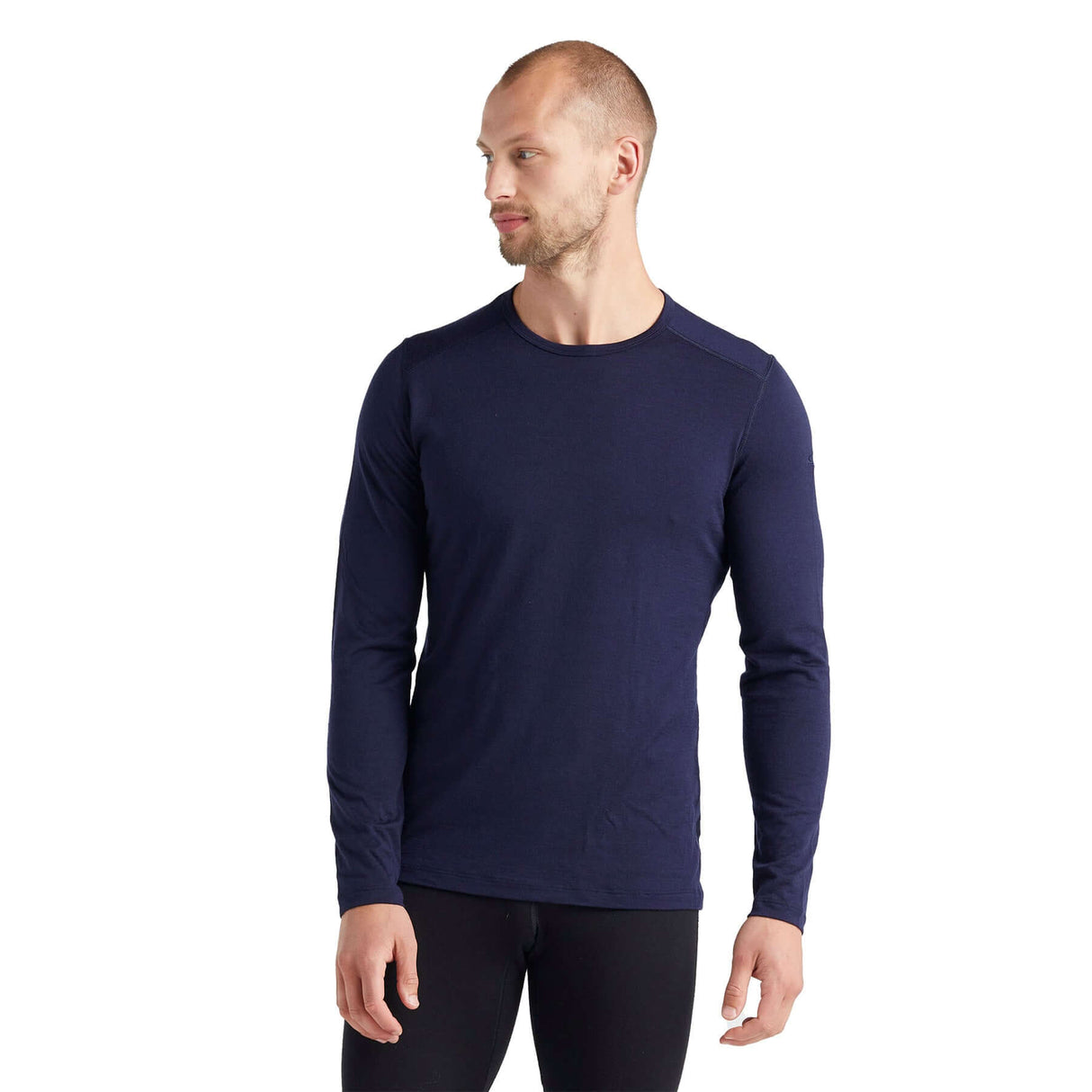 Icebreaker Men's 200 Oasis Long Sleeve Crewe Flagstone / Small-Flagstone / Medium-Flagstone / Large-Flagstone / X-Large-Flagstone / XX-Large - 53 Degrees North 