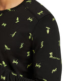 Icebreaker Men's 200 Oasis Long Sleeve Crewe Snow Day Crew Black/Peridot/AOP / Small-Black/Peridot/AOP / Medium-Black/Peridot/AOP / Large-Black/Peridot/AOP / X-Large-Atlantis/Topaz/AOP / Small - 53 Degrees North 