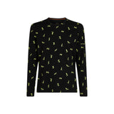 Icebreaker Men's 200 Oasis Long Sleeve Crewe Snow Day Crew Black/Peridot/AOP / Small-Black/Peridot/AOP / Medium-Black/Peridot/AOP / Large-Black/Peridot/AOP / X-Large-Atlantis/Topaz/AOP / Small - 53 Degrees North 