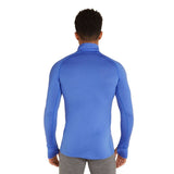 Icebreaker Men's 200 Zoneknit Long Sleeve Half Zip Baselayer Brilliant/Baja / Small-Brilliant/Baja / Medium-Brilliant/Baja / Large-Brilliant/Baja / X-Large-Brilliant/Baja / XX-Large - 53 Degrees North 