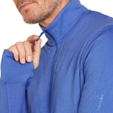 Icebreaker Men's 260 Quantum Long Sleeve Zip Midlayer Black / Small-Black / Medium-Black / Large-Black / X-Large-Black / XX-Large - 53 Degrees North 