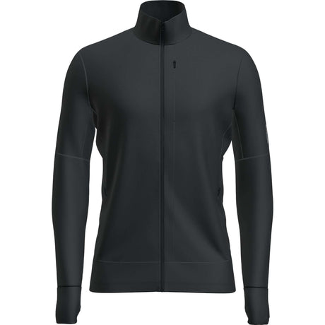 Icebreaker Men's 260 Quantum Long Sleeve Zip Midlayer Black / Small-Black / Medium-Black / Large-Black / X-Large-Black / XX-Large - 53 Degrees North 
