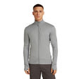 Icebreaker Men's 260 Quantum Long Sleeve Zip Midlayer Black / Small-Black / Medium-Black / Large-Black / X-Large-Black / XX-Large - 53 Degrees North 