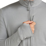 Icebreaker Men's 260 Quantum Long Sleeve Zip Midlayer Black / Small-Black / Medium-Black / Large-Black / X-Large-Black / XX-Large - 53 Degrees North 