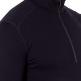 Icebreaker Men's 260 Tech Long Sleeve Half Zip Top Midnight Navy / Small-Midnight Navy / Medium-Midnight Navy / Large-Midnight Navy / X-Large-Midnight Navy / XX-Large - 53 Degrees North 