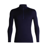 Icebreaker Men's 260 Tech Long Sleeve Half Zip Top Midnight Navy / Small-Midnight Navy / Medium-Midnight Navy / Large-Midnight Navy / X-Large-Midnight Navy / XX-Large - 53 Degrees North 