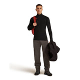 Icebreaker Men's 260 Zoneknit Long Sleeve Half Zip Baselayer Black / Small-Black / Medium-Black / Large-Black / X-Large-Black / XX-Large - 53 Degrees North 