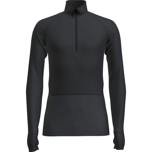 Icebreaker Men's Merino Blend 125 Zoneknit Long Sleeve Half Zip Black / Small-Black / Medium-Black / Large-Black / X-Large-Black / XX-Large - 53 Degrees North 