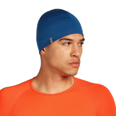 Icebreaker Unisex 200 Oasis Reversible Beanie Java/Atlantis-Summit/Blush - 53 Degrees North 